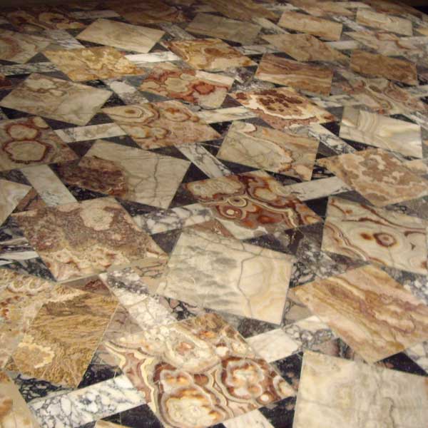 Pavimento di alabastro dagli Horti Lamiani