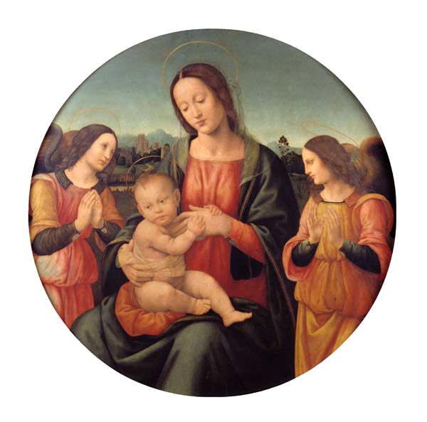 Madonna con il Bambino e angeli