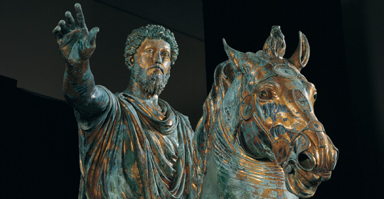 Statua equestre di Marco Aurelio (161-180 d.C.)