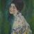 Gustav Klimt _ Ritratto di Signora, 1916-17 Olio su tela, 68x55 cm Galleria d'Arte Moderna Ricci Oddi