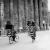 A. Porry Pastorel. Seggiolai in bicicletta a Piazza di Pietra. Roma, 1931