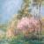  Luisa Saraceni (Luz) - Villa Pamphilj - Primavera, acquerello su carta, cm 41x31, 2017