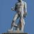 Balaustra - Statua di coronamento, discobolo