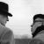 Vittorio De Sica e Cesare Zavattini durante i sopralluoghi per il film "Il tetto", 1955-56