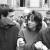 Franco Citti e Anna Magnani insieme a Pier Paolo Pasolini sul set del film "Mamma Roma". Roma, 8 aprile 1962 