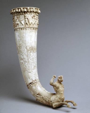 Rhyton II sec. a.C. - I sec. d.C.State Museum of the State Cultural Centre of Turkmenistan