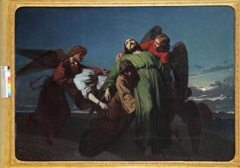 Domenico Morelli, I Martiri Cristiani portati dagli Angeli, olio su tela, inv. 6577 O.A., Museo e Real Bosco di Capodimonte