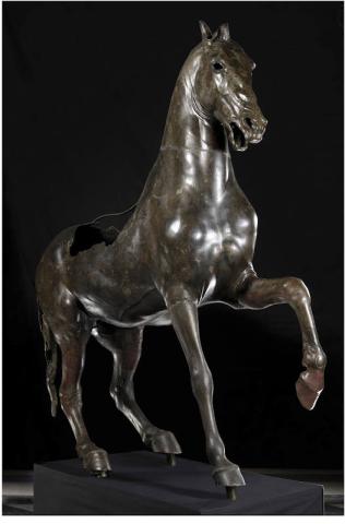 CAVALLO DI BRONZO Bronzo, V sec. a.C. Roma, Musei Capitolini CAVALLO DI BRONZO Bronzo, V sec. a.C. Roma, Musei Capitolini