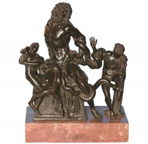 "Sezione II - Antico e moderno: i modelli" Jacopo Tatti detto Sansovino (attribuito a): Laocoonte, ante 1520 