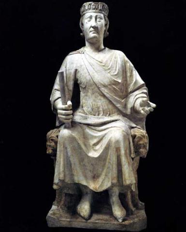 Monumento onorario a Carlo I d’Angiò: Statua di Carlo I d’Angiò 